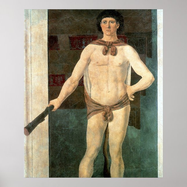 Hercules - Piero della Francesca - 1465 Poster (Framsidan)