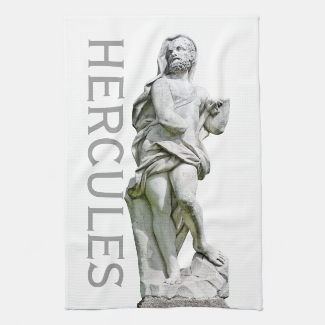 Hercules statue kökshandduk (Vertikal)