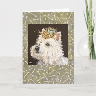 Hercules the Westie card Kort