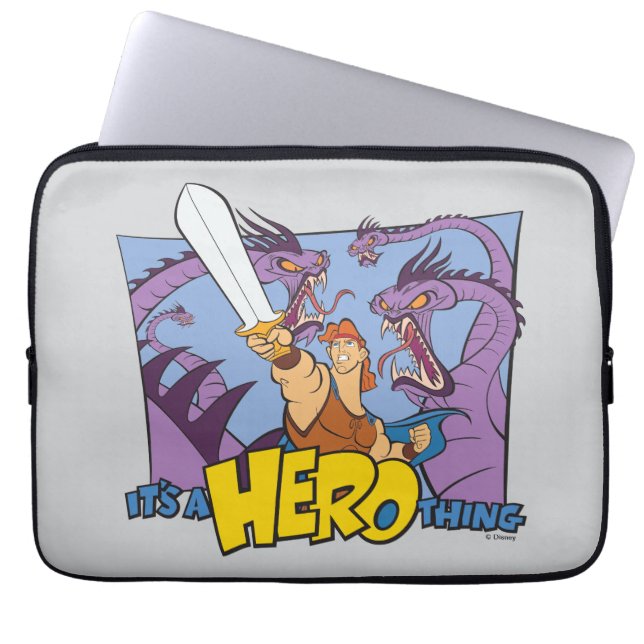 Hercules vs Hydra - It's a HERO Thing Laptop Sleev Laptop Fodral (Framsidan)