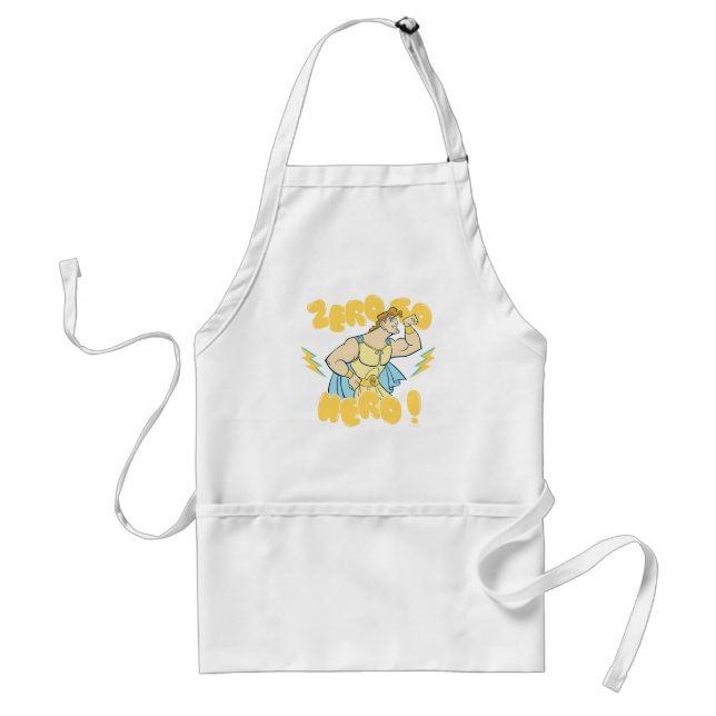 Hercules - Zero to Hero Adult Apron Förkläde (Framsidan)