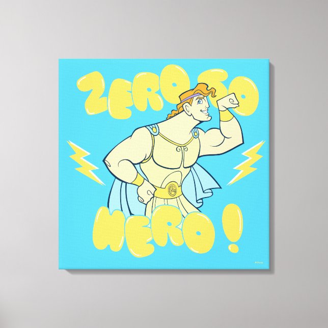 Hercules - Zero to Hero Canvas Print (Framsida)
