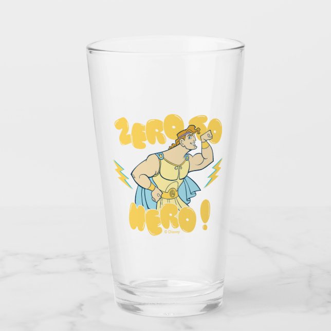 Hercules - Zero to Hero Glass Glaskopp (Framsida)
