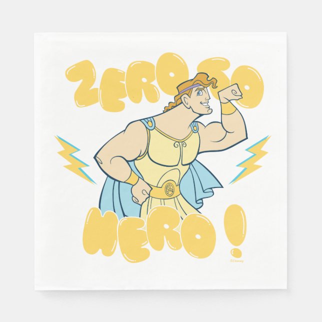 Hercules - Zero to Hero Napkins Pappersservett (Framsidan)