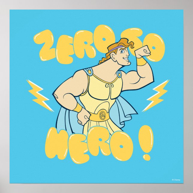 Hercules - Zero to Hero Poster (Framsidan)