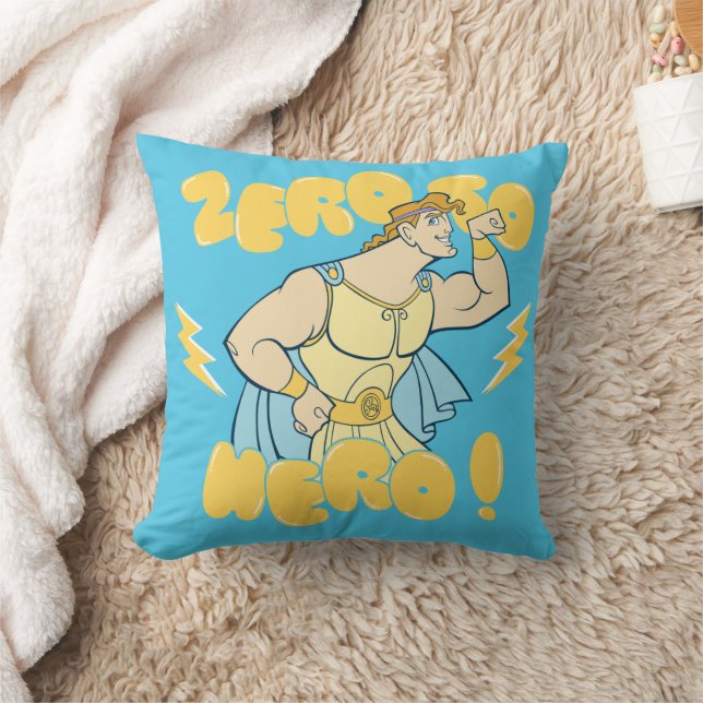 Hercules - Zero to Hero Throw Pillow Kudde (Filt)