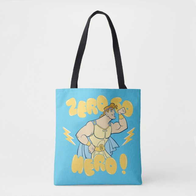 Hercules - Zero to Hero Tote Bag Tygkasse (Framsida)