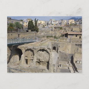 Herculium, Ercolano, Kampanien, Italien Vykort