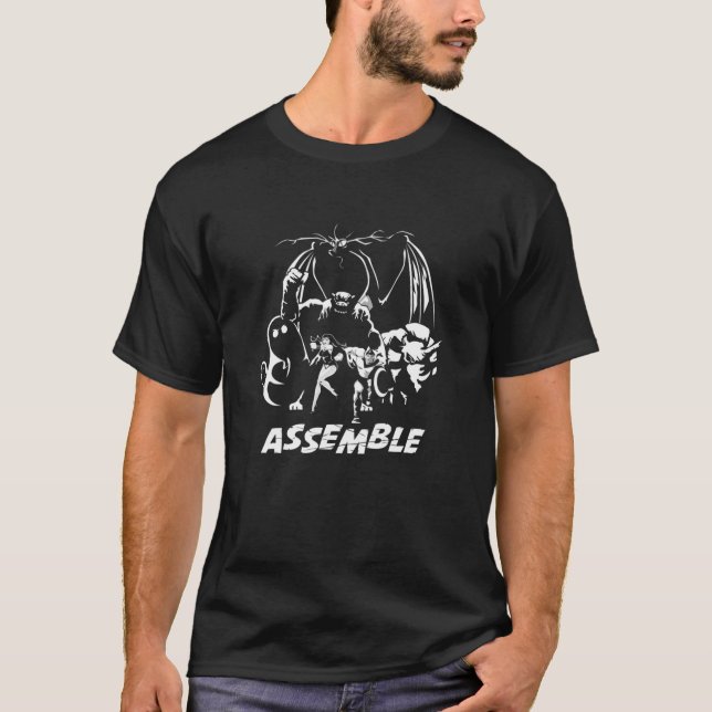 Herculoids Assemble T Shirt (Framsida)