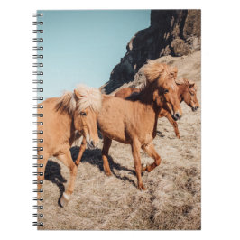 Herd of vild Ponies Anteckningsbok