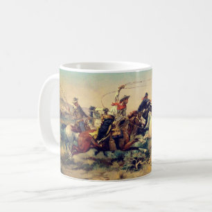 Herd Quitter (av C. M. Russell, c. 1897) Kaffemugg