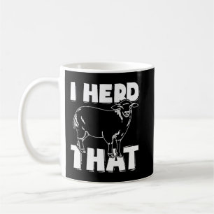 Herd som Ironic Quote Farmer Agriculture Kaffemugg