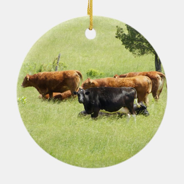 Herdabrev Julgransprydnad Keramik (Baksidan)