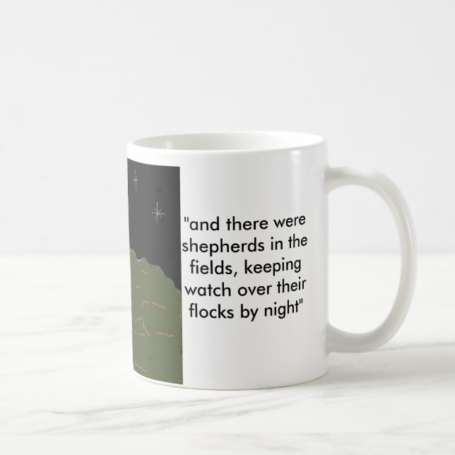 Herdar med skriftställen kaffemugg (Höger)