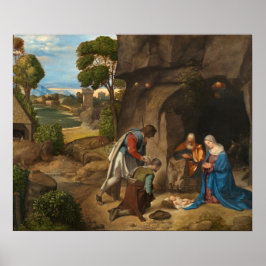 Herdarna - Giorgione Fint konstaffisch Poster