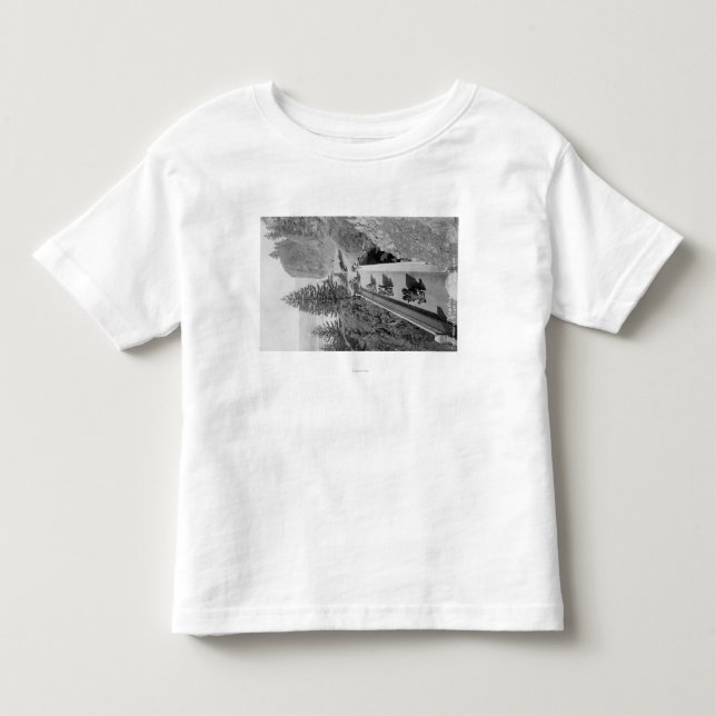 Herde Dell på Columbia River fotograferar T-shirt (Framsida)