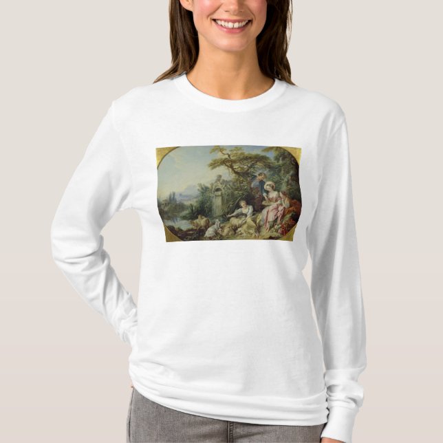 Herde gåva eller, bygga bo tee shirt (Framsida)