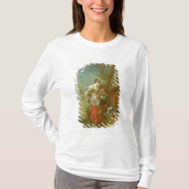Herde och Shepherdess T-shirt (Framsida)