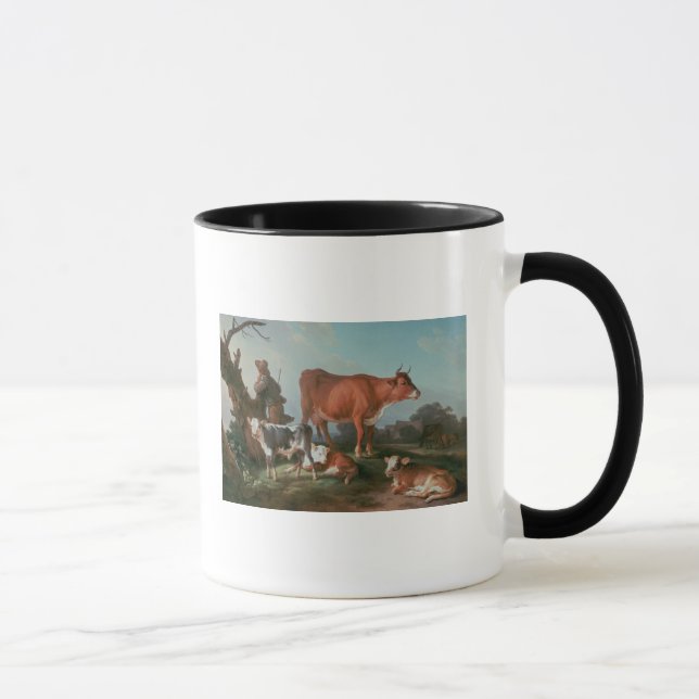 Herde- plats med en herde mugg (Höger)