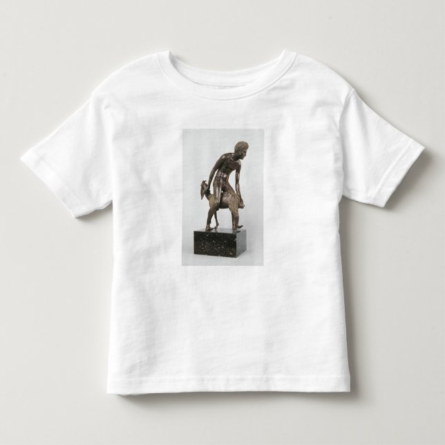 Herde som mjölkar en get t-shirt (Framsida)