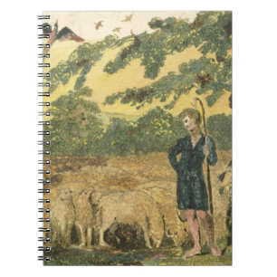 Herden, från "sånger av oskuld", 1789 (colen anteckningsbok med spiral