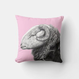 Herdwick Ram i Duffel Jackar (Ume) Kudde