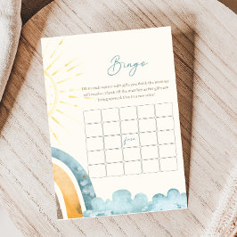 Here Comes The Son Baby Shower Bingo Game