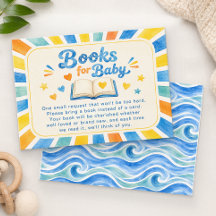 Here Comes The Son Books for Baby Infogningskort