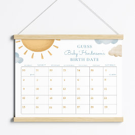 Here Comes the Son Guess the Date Poster