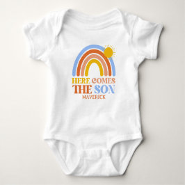 Here Comes The Son Rainbow Boy  T Shirt