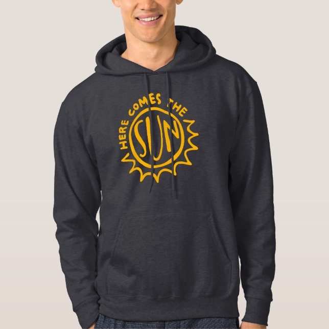 Here comes the sun hoodie (Framsida)