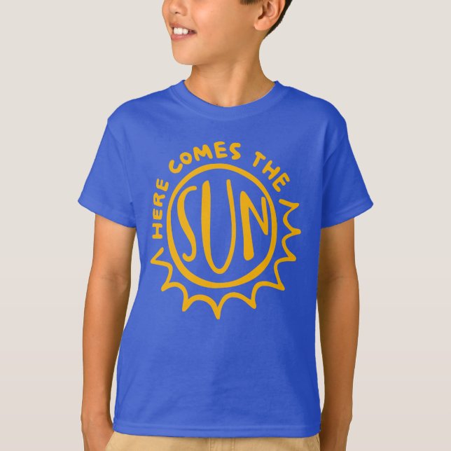 Here comes the sun t shirt (Framsida)