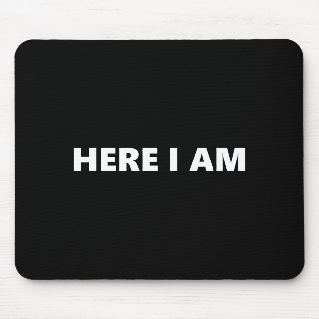 Here I Am Send Me Isaiah 6_8 Christian Faith Bible Musmatta (Framsidan)
