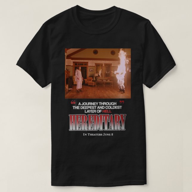 HEREDITARY A24 T SHIRT (Design framsida)