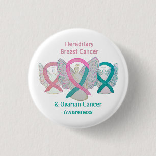Hereditary Breast & Ovarian Cancer Angel Buttons Knapp