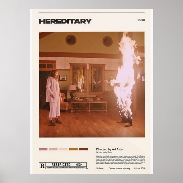 Hereditary - film poster (Framsidan)
