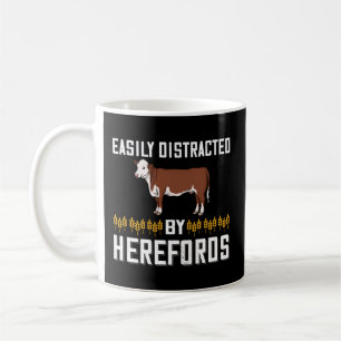 Hereford Cow Cattle Bull Beef Farm Kaffemugg