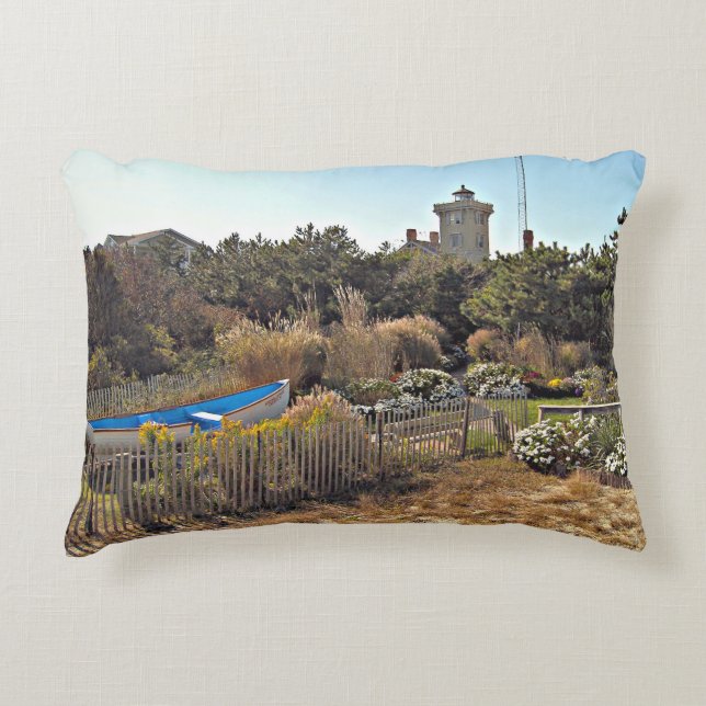 Hereford Inlet Lighthouse New jersey accent Pillow Prydnadskudde (Framsidan)