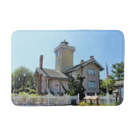Hereford Inlet Lighthouse, New jersey Bath Mat Badrumsmatta
