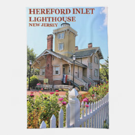 Hereford Inlet Lighthouse, New Jersey kökshandduk