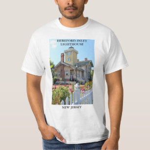 Hereford Inlet Lighthouse, New Jersey Tee Shirt