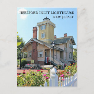 Hereford Inlet Lighthouse, New jersey vykort