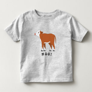 Hereford kalvar går mu! t shirt