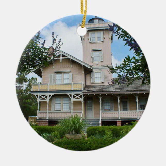 Hereford öppningsfyr julgransprydnad keramik (Framsidan)