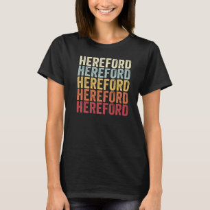 Hereford Pennsylvania Hereford PA Retro Vintage Te T Shirt