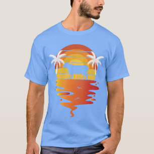 Hereford skjorta 70-tal vintage retro solnedgång K T Shirt