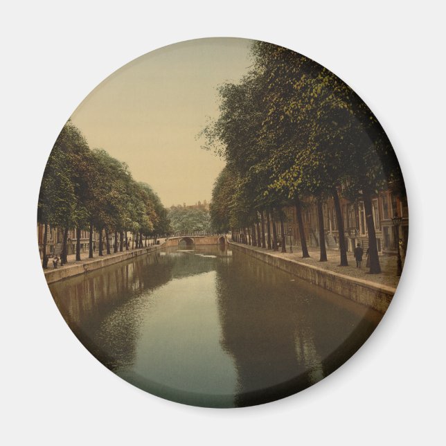Herengracht, Amsterdam, Nederländerna Magnet (Framsidan)