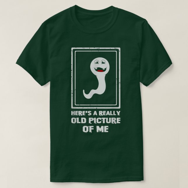 Heres A Verkligen Old Bild of Me underbara Sperm T Shirt (Design framsida)