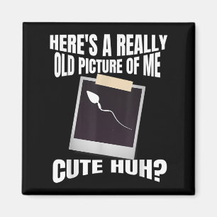 Heres A Verkligen Old Bild of Me underbart Graphic Magnet