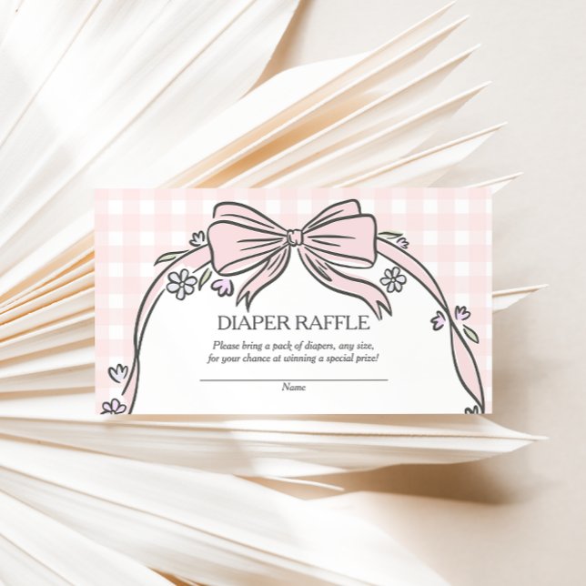 Here's the Scoop Pink Ice Cream Sundae Baby Shower Tilläggskort (Skapare uppladdad)